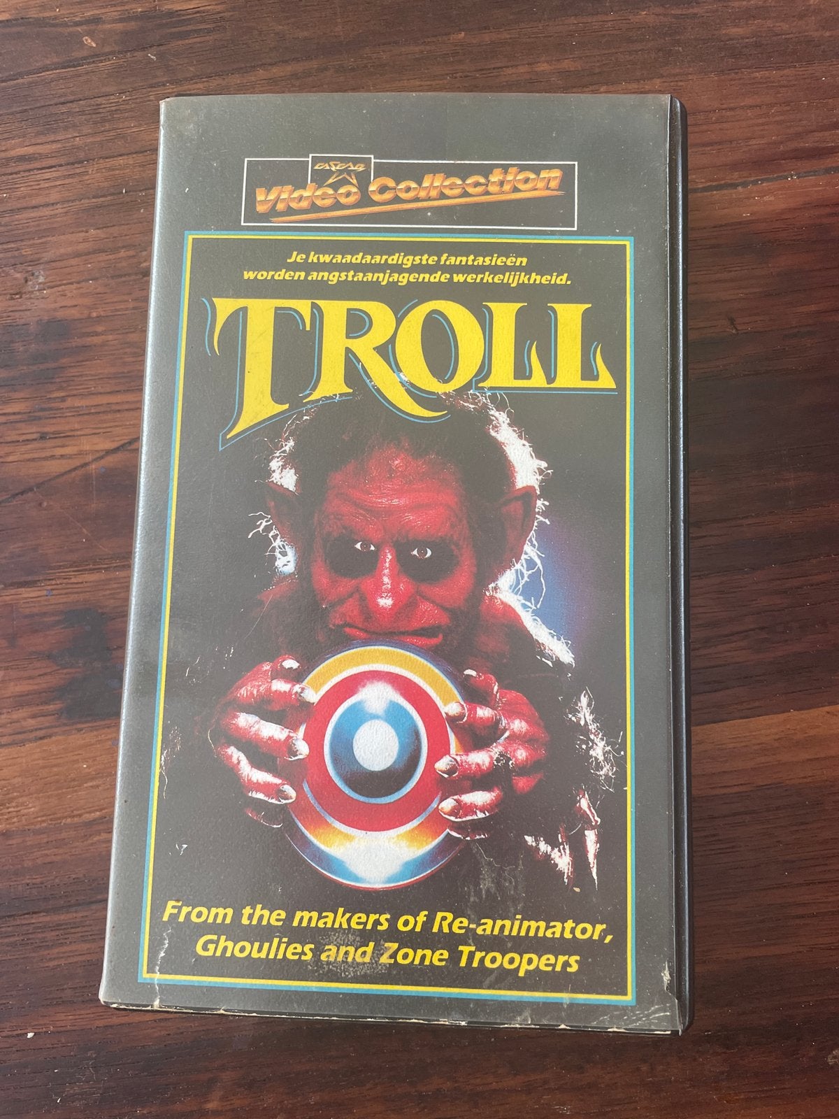 Troll VHS - Horrorfilm uit 1986, Nederlandse versie, Cd's en Dvd's, Horror, Gebruikt, Vanaf 16 jaar, VHS