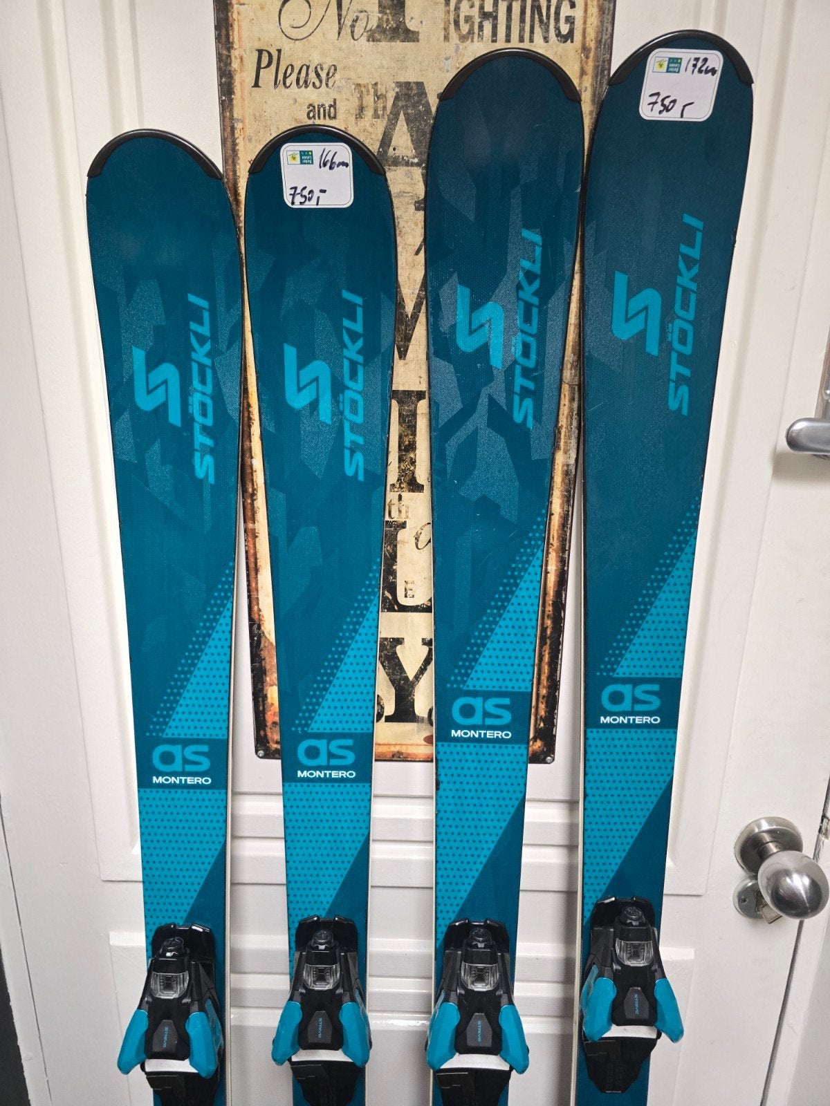 172 STOCKLI MOTERO AS ALL MOUNTAIN SL VOOR KENNERS, Overige merken, 160 tot 180 cm, Stockli, Ophalen of Verzenden