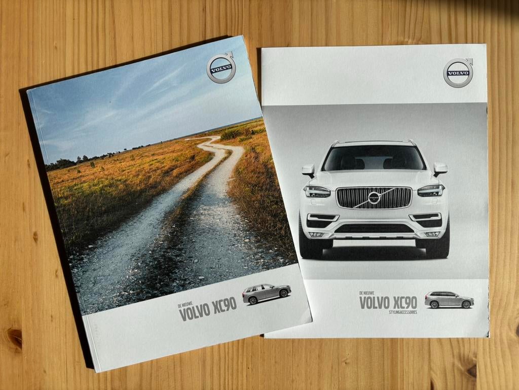 Volvo XC90 Brochures 2015, Boeken, Ophalen of Verzenden, Zo goed als nieuw, Volvo