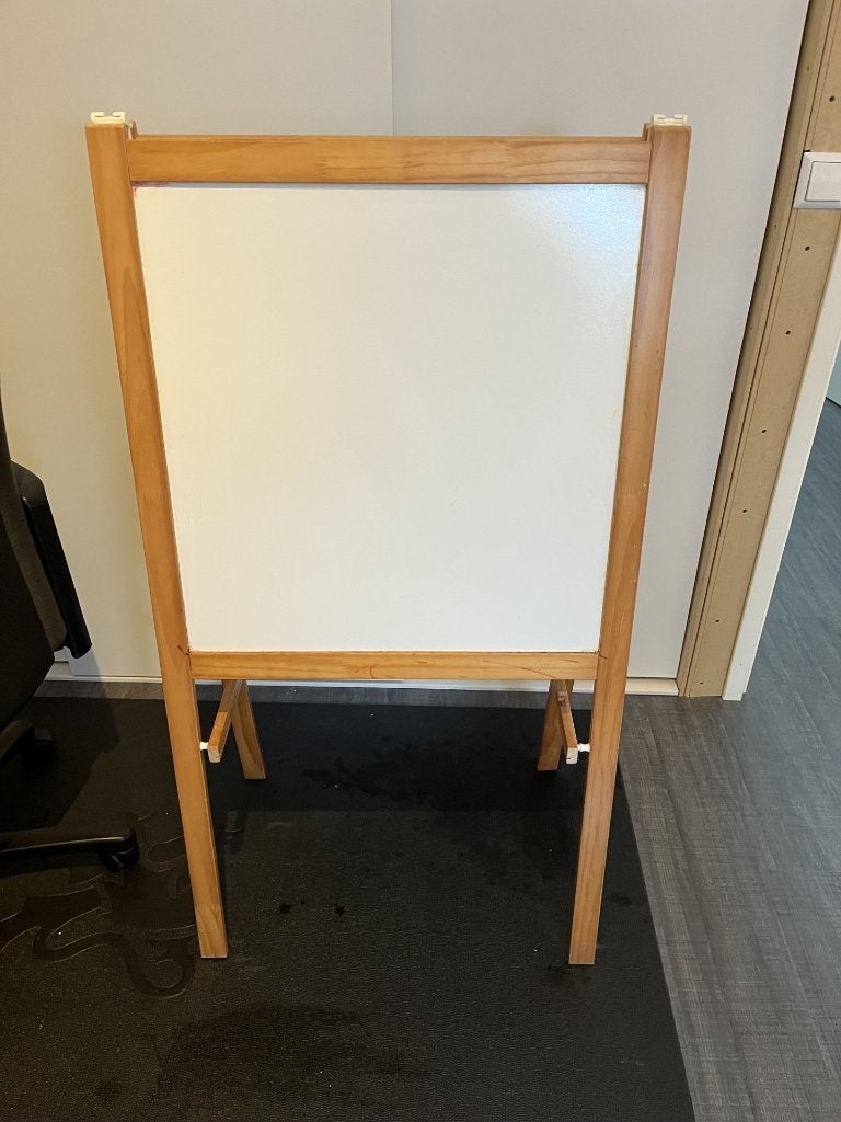 schoolbord krijt en stift, Ophalen, Gebruikt, Krijtbord