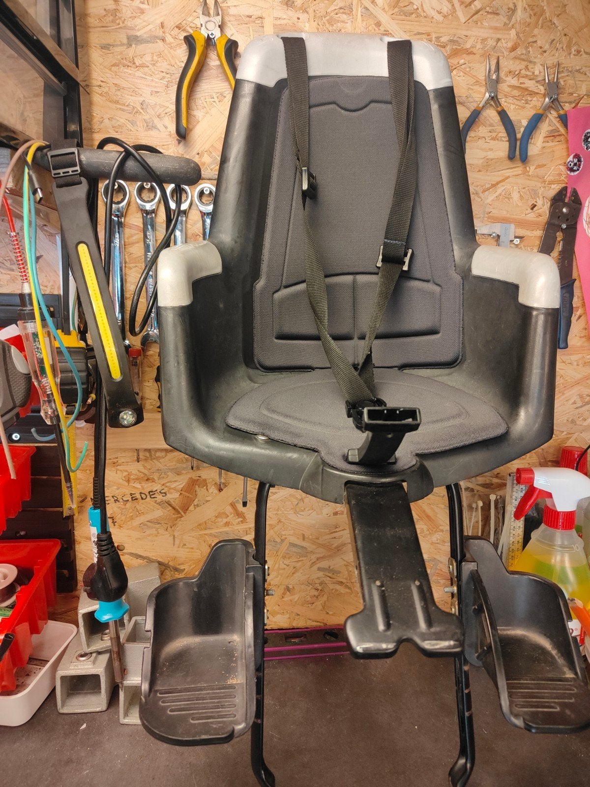 Fiets stoeltje, Fietsen en Brommers, Fietsaccessoires | Fietsstoeltjes, Verzenden, Gebruikt