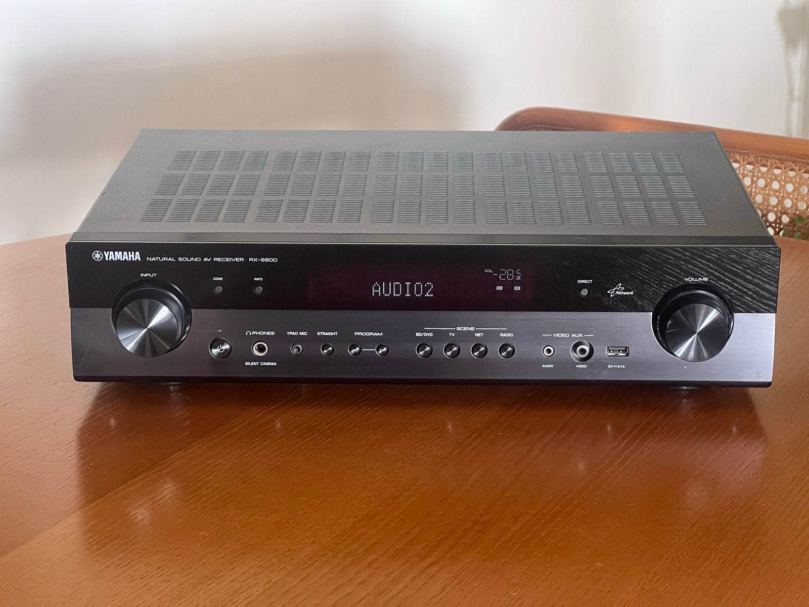 Yamaha RX-S600 Natural Sound AV versterker, Ophalen, Gebruikt, Yamaha, 60 tot 120 watt