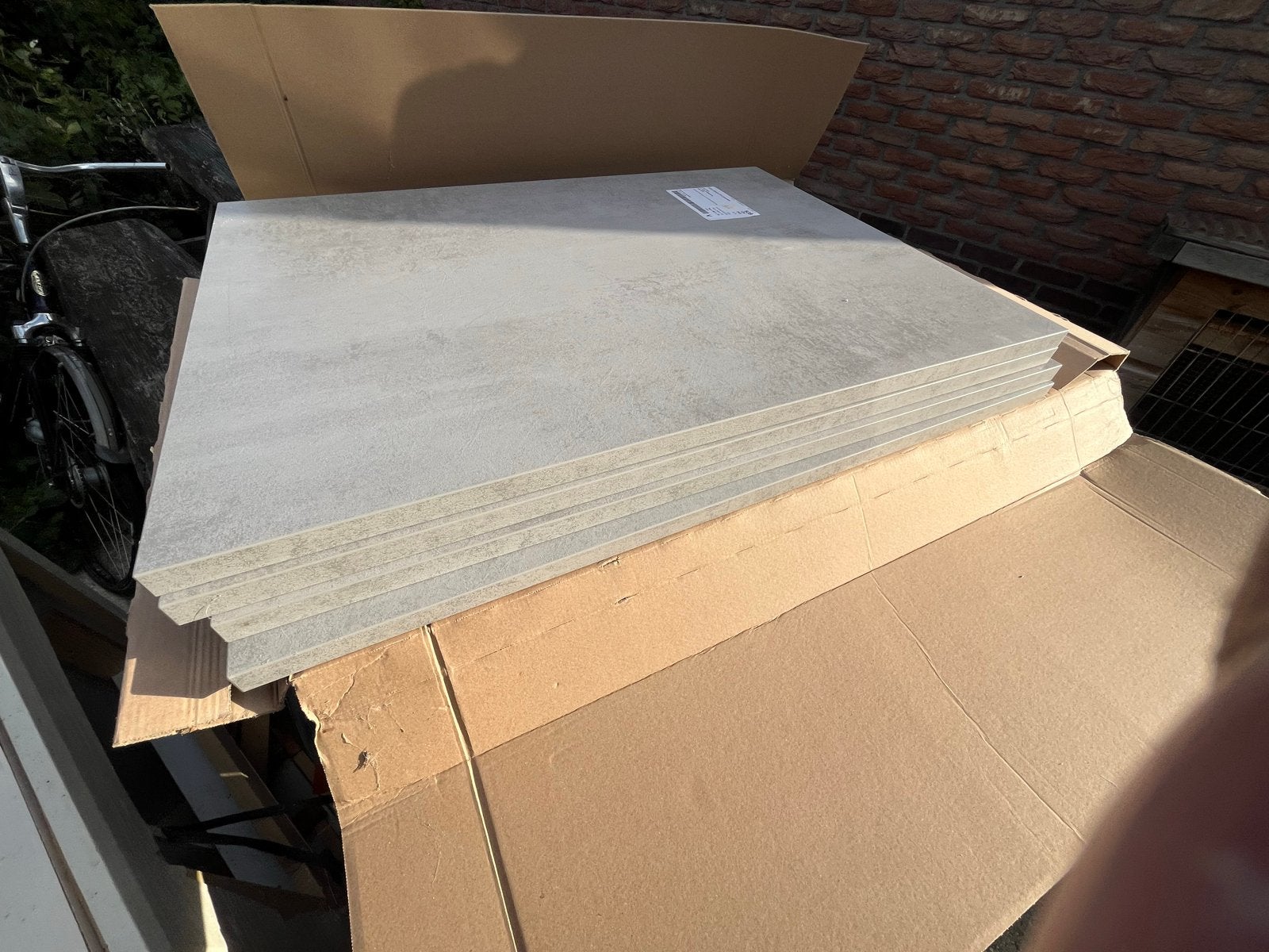 4 Keukenfrontjes 74.8x54.7 cm - Zonder boorgaten, Ophalen, Nieuw, 50 tot 100 cm, Minder dan 25 cm