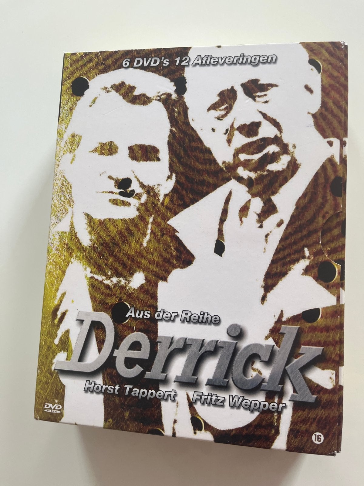 Derrick - Aus der Reihe - 6 DVD's - 12 Afleveringen, Ophalen, Gebruikt, Vanaf 16 jaar, Nederlands