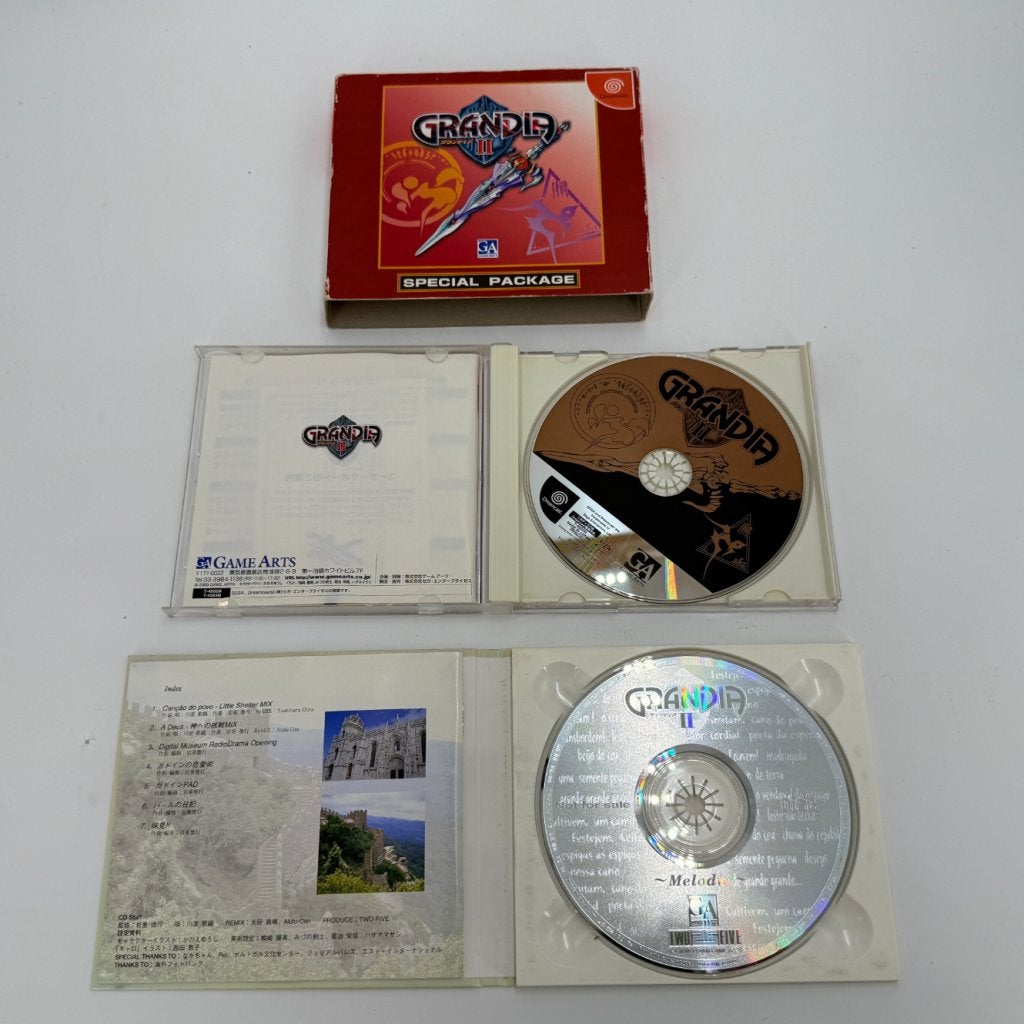 Grandia II [Limited Edition] for Dreamcast, Spelcomputers en Games, Flex Ltd., Gebruikt, https://flex.com/contact-us, Nobelstraat 10, 5807 GA Oostrum LB, Limburg, Nederland