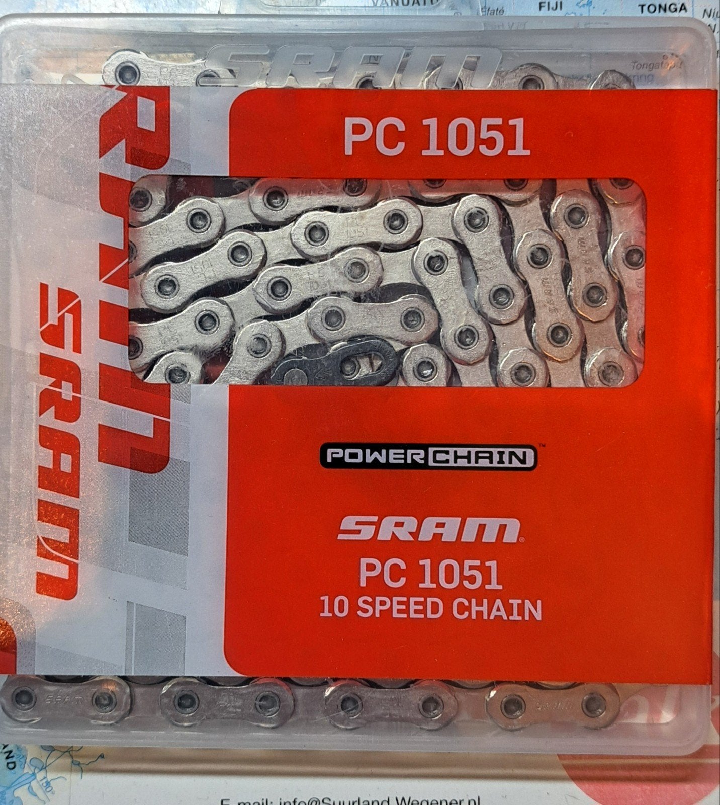 Ketting SRAM PC1051 10 speed met powerlock, Ophalen of Verzenden, Nieuw