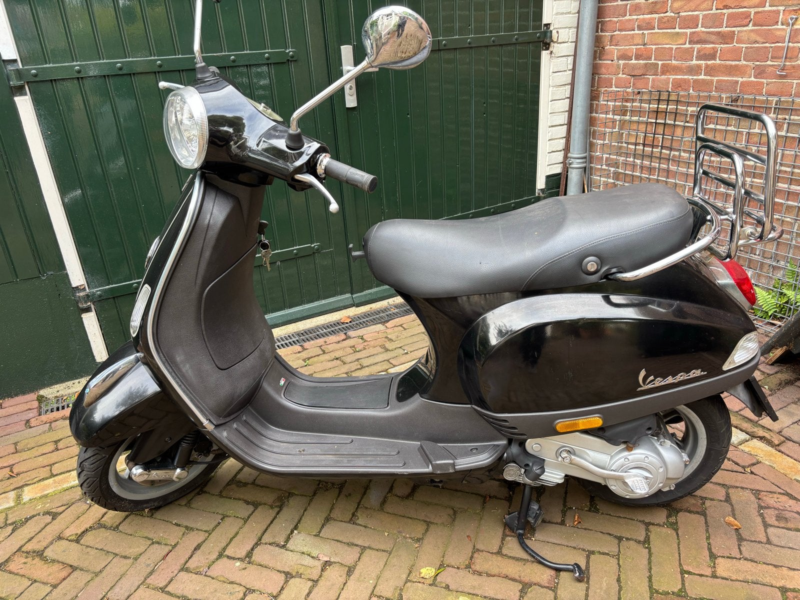 Vespa LX 50 4T - Zwart - Gebruikt, Fietsen en Brommers, Ophalen, Gebruikt, Benzine, Vespa LX