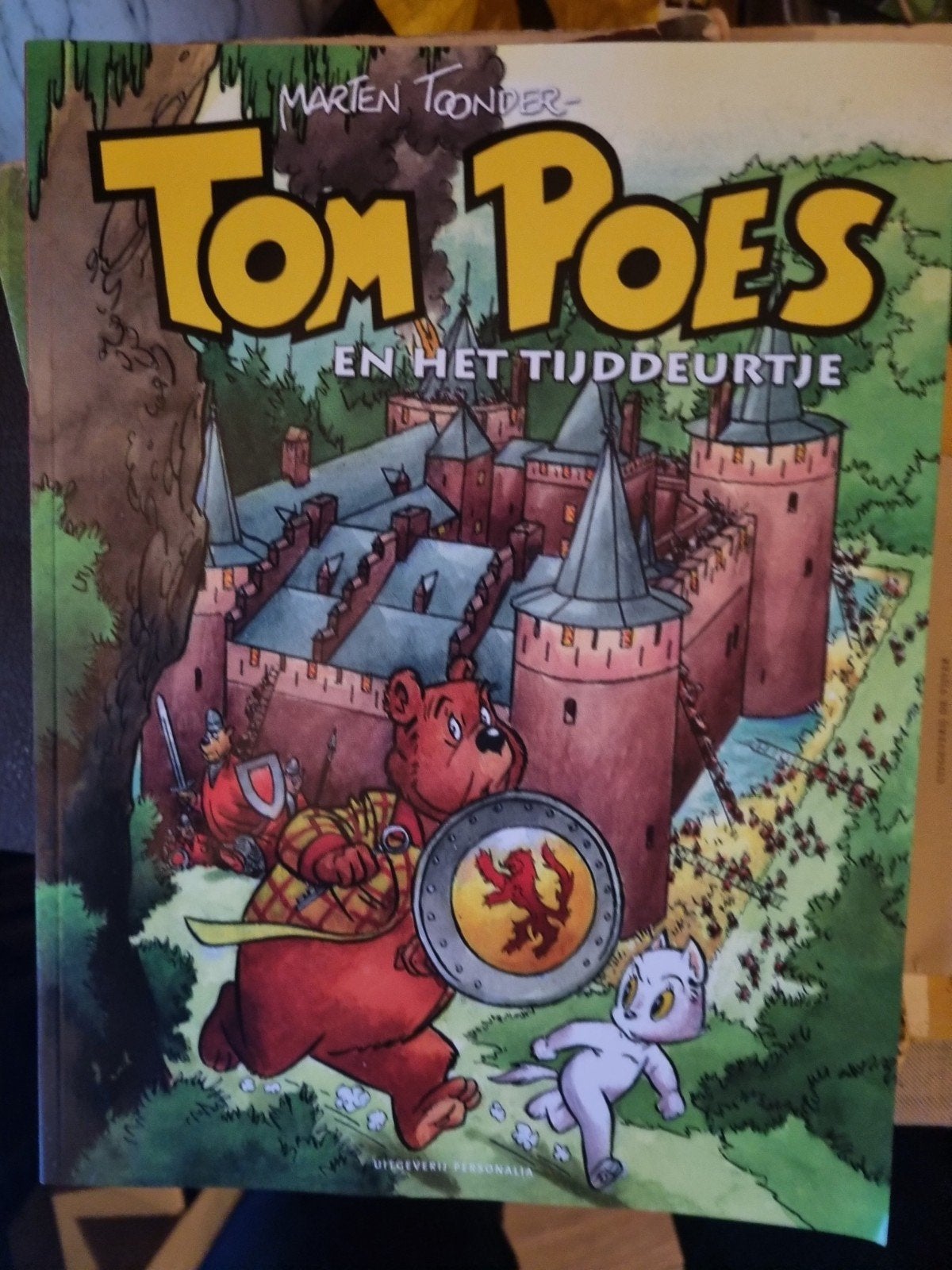 Tom Poes en het Tijddeurtje - Marten Toonder, Eén stripboek, Ophalen of Verzenden, Zo goed als nieuw, Marten Toonder