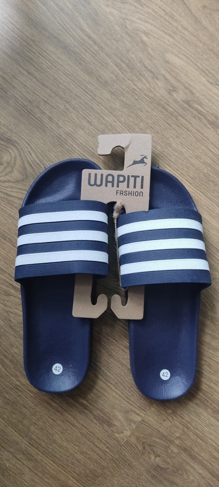 WAPITI FASHION Slippers Maat 42 - Nieuw, Slippers, Blauw, Nieuw, WAPITI FASHION