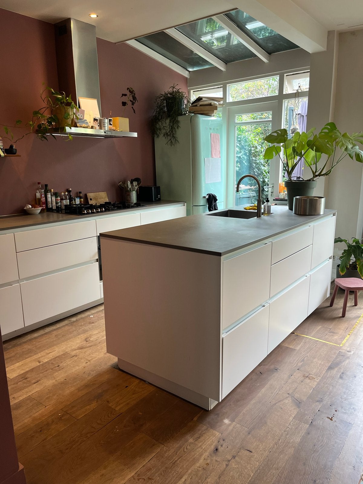 Kvik keuken te koop aangeboden, Huis en Inrichting, Keuken | Complete keukens, Ophalen, Gebruikt, Wit