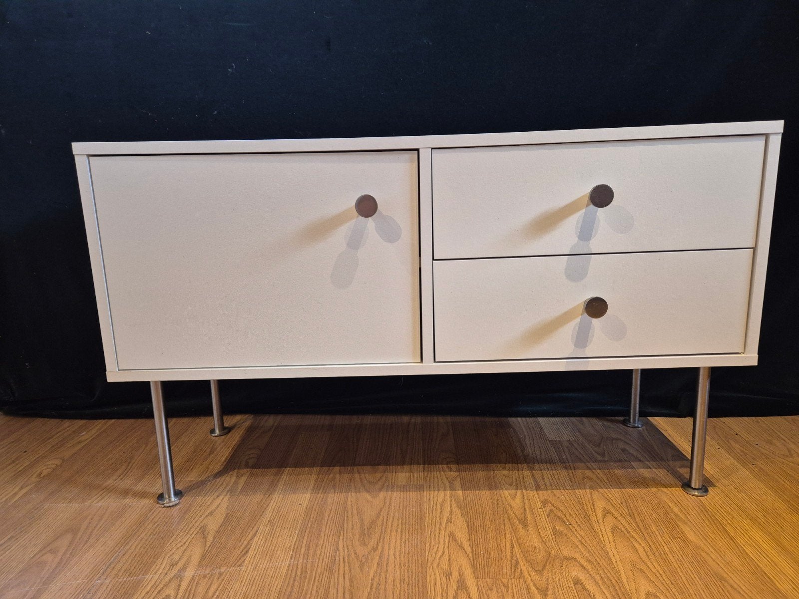 TV kastje (Tenzo Yay) wit met lades en deuren, Huis en Inrichting, Gebruikt, 100 tot 150 cm, Minder dan 100 cm, 25 tot 50 cm