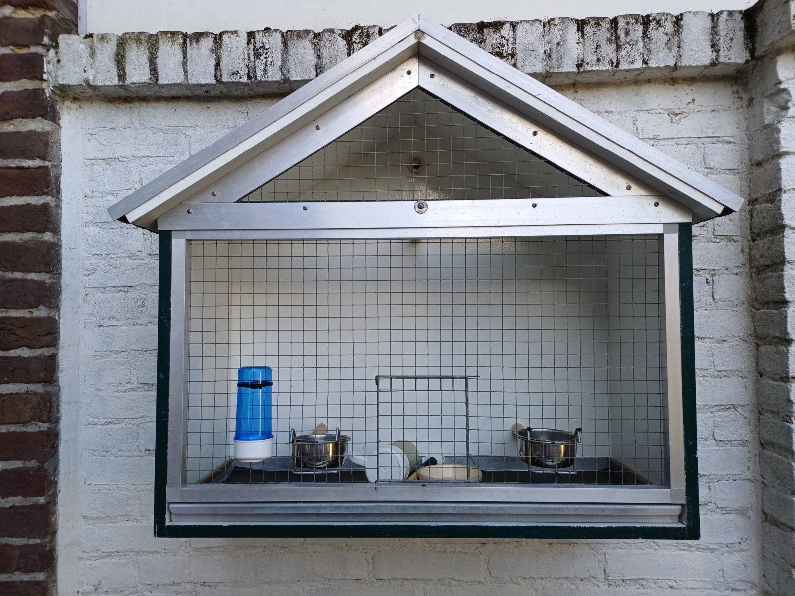 grote vogelkooi, Dieren en Toebehoren, Ophalen, Zo goed als nieuw, Aluminium, Vogelkooi