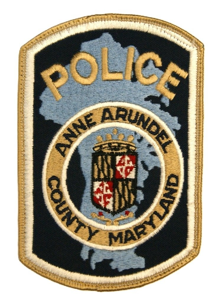 Patch / Embleem USA Police Anne Arundel County - Maryland, Ophalen of Verzenden, Marechaussee, Amerika, Embleem of Badge