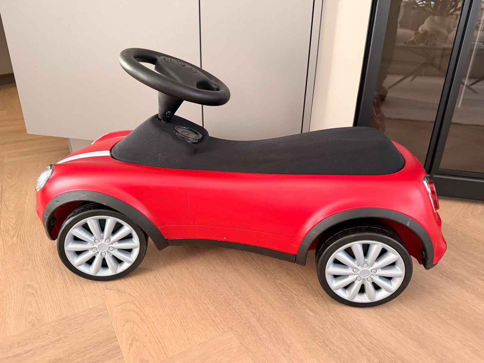 TWV €139 MINI Cooper Loopauto Origineel, Kinderen en Baby's, Ophalen, Zo goed als nieuw