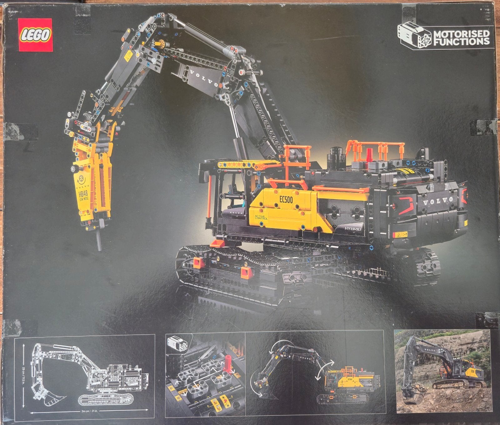 Lego Technic Volvo EC500 Graafmachine (42215), Ophalen of Verzenden, Zo goed als nieuw