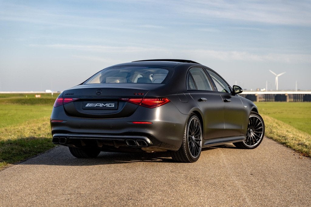 Mercedes-Benz S-klasse AMG 63 S E Performance | Keramisch |, Auto's, Mercedes-Benz, Automaat, Stof, Gebruikt, Automatische klimaatregeling