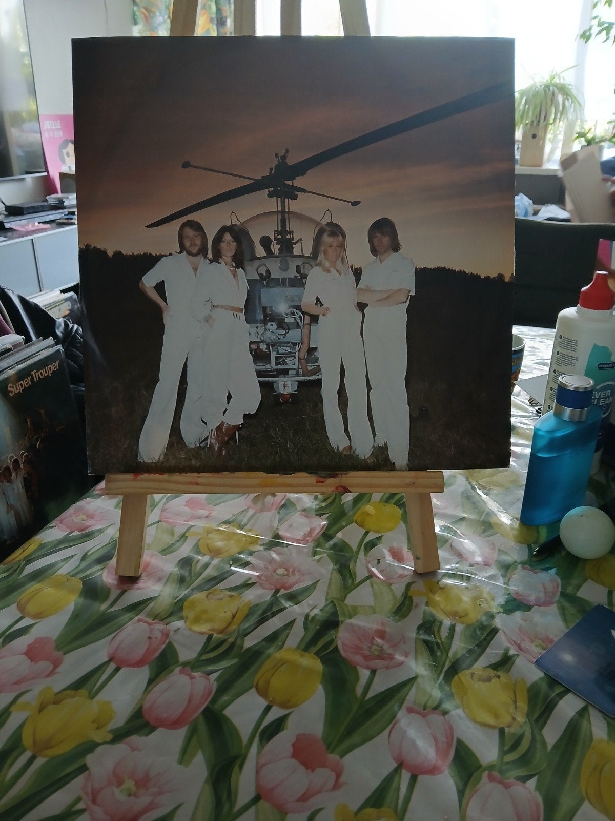 Abba arrival vinyl binnenhoes. Mist kartonnen hoes, Ophalen of Verzenden, Zo goed als nieuw, 12 inch