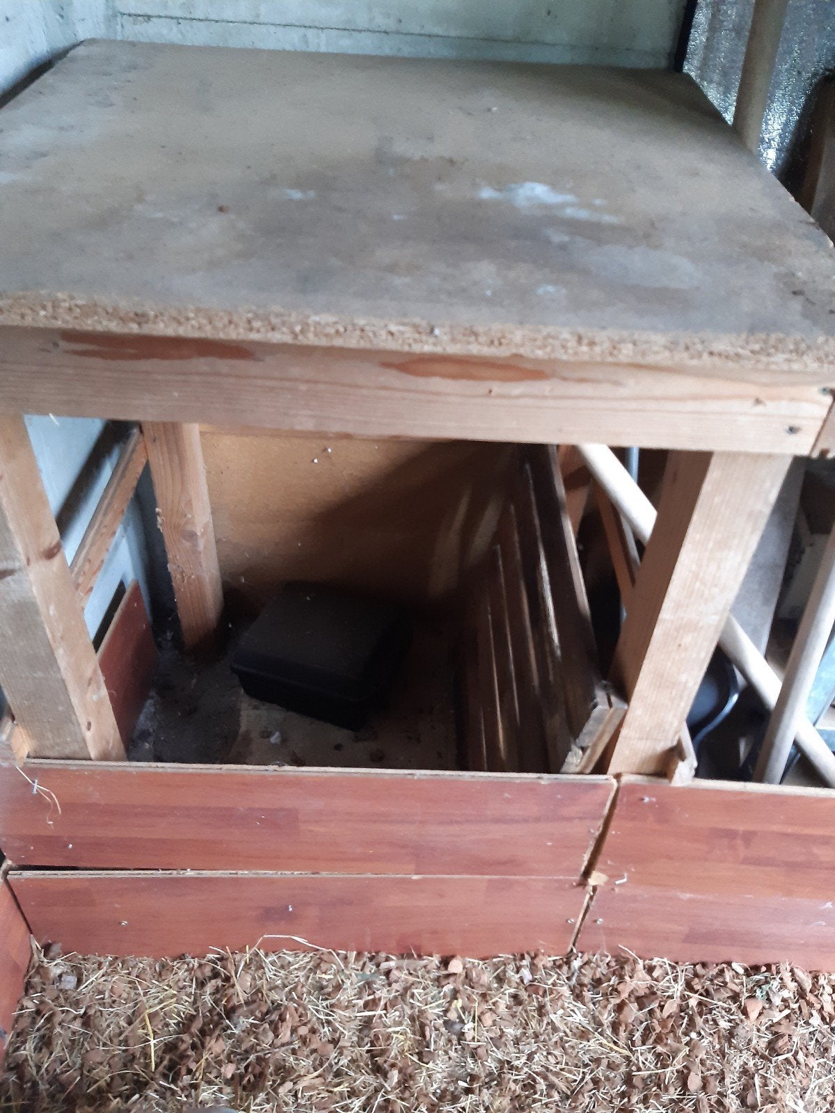 Gratis Houten statafel (zelf afwerken of voor open haard), Ophalen of Verzenden, Gebruikt