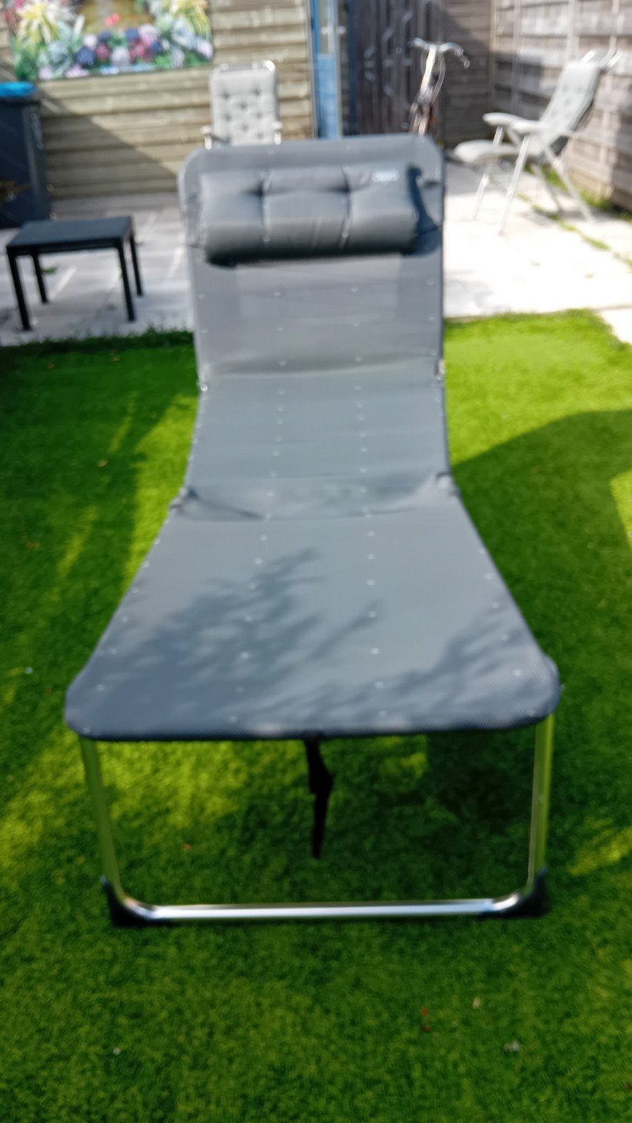 Crespo ligbed, Ophalen, Aluminium
