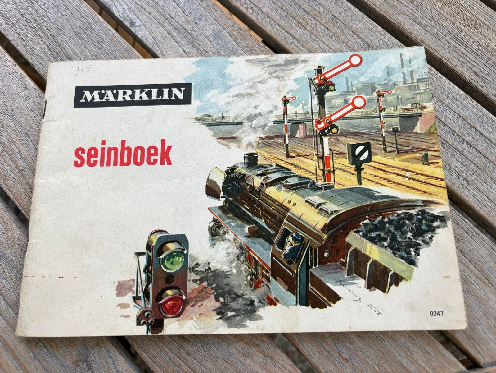 Märklin Seinboekje uit de jaren '50 of '60, Wisselstroom, Gebruikt, Analoog, Märklin