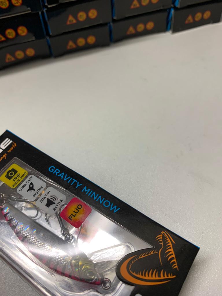 Nieuwe Savage Gear Gravity Minnow pluggen, 5cm & 8 gr, Savage gear, Savage gear, Overige typen, Nieuw