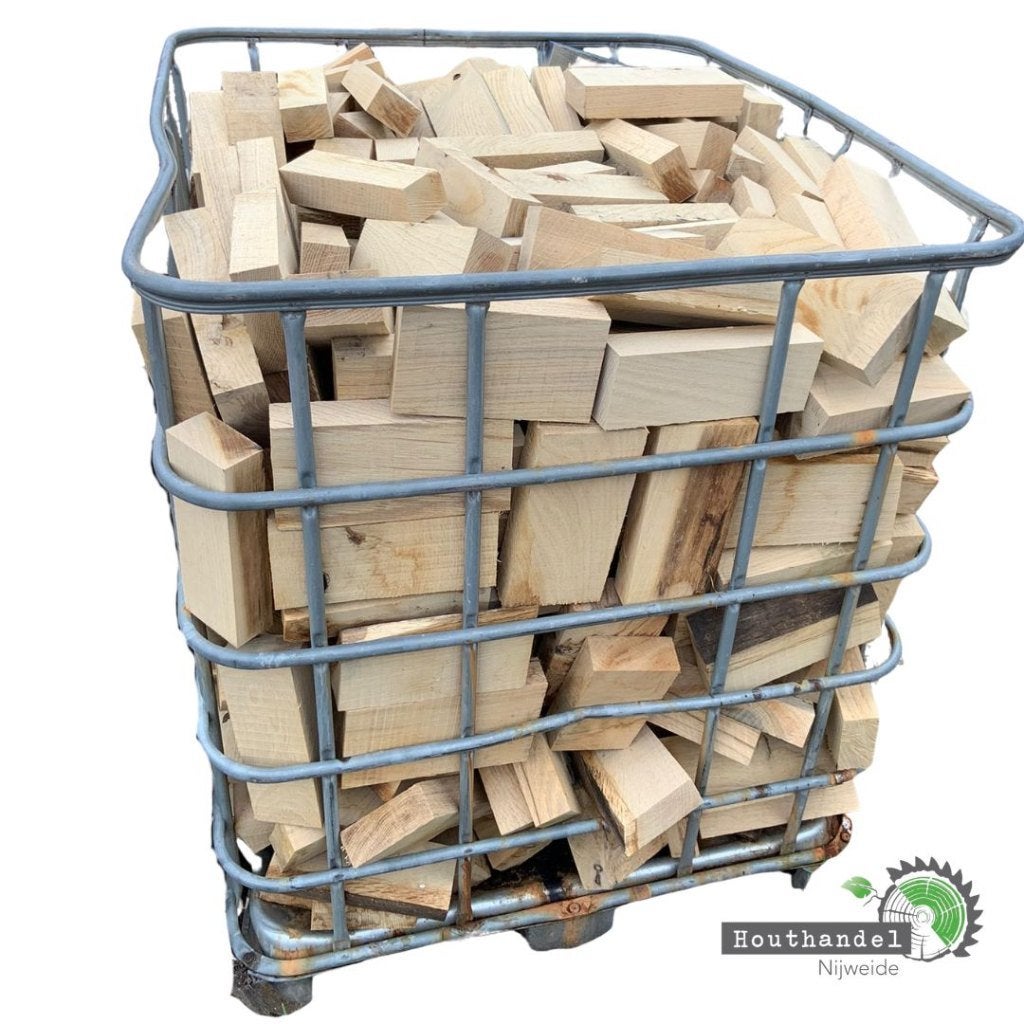 Brandhout Restproduct Zagerij, Minder dan 3 m³, Ophalen, Eikenhout, Blokken