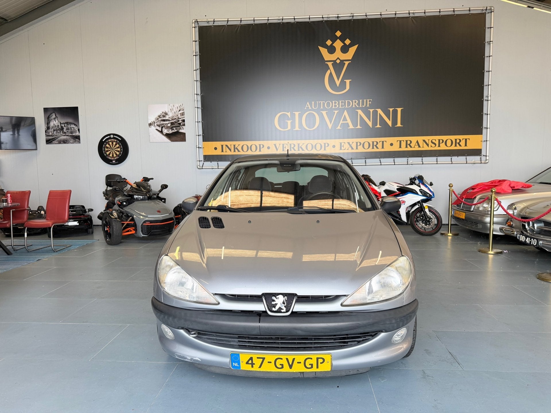 Peugeot 206 1.4 Gentry inruil mogelijk, Auto's, Peugeot, Voorwielaandrijving, 4 cilinders, Origineel Nederlands, Bedrijf