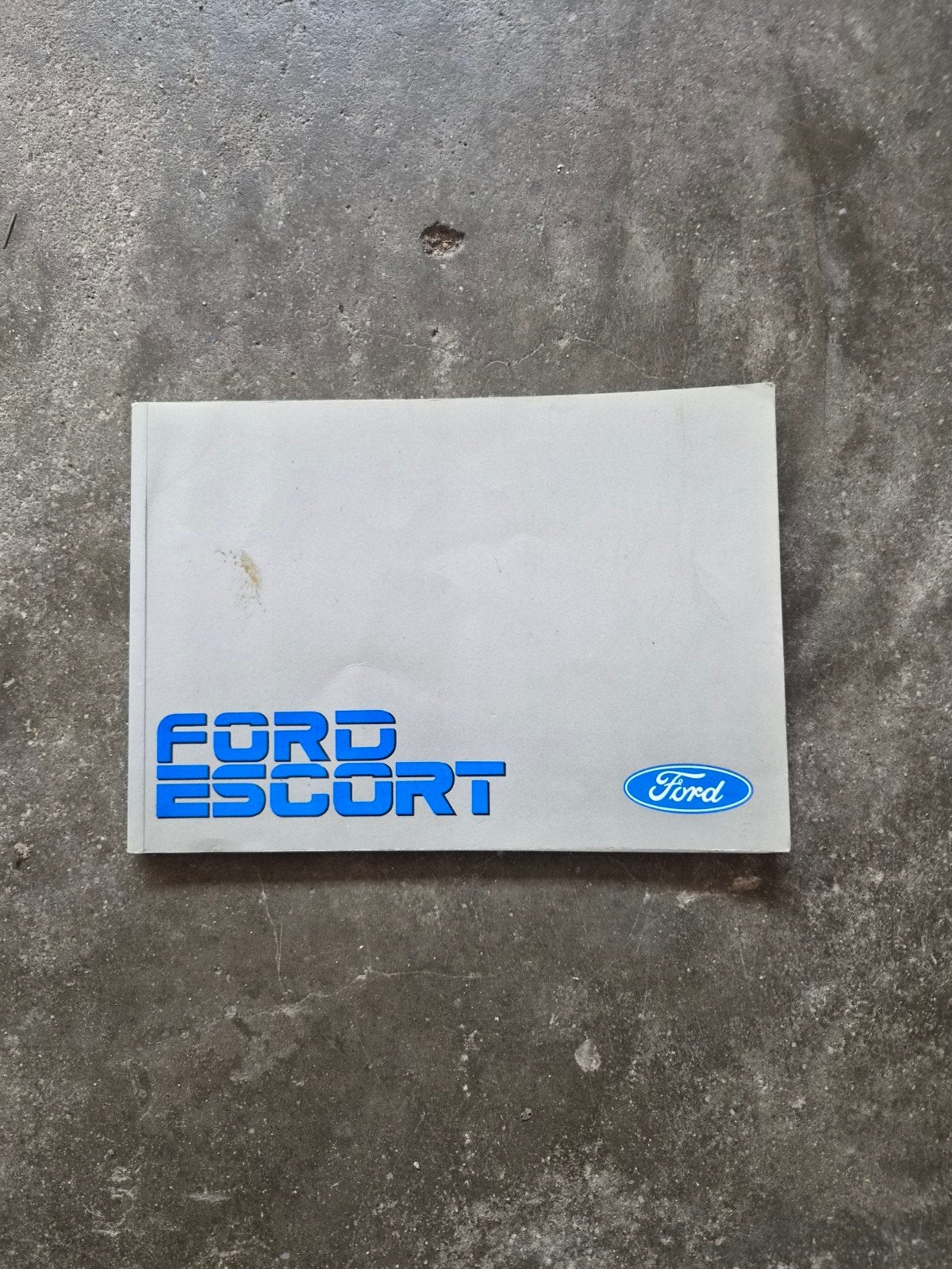 instructie boekje Ford Escort, Auto diversen, Ophalen of Verzenden