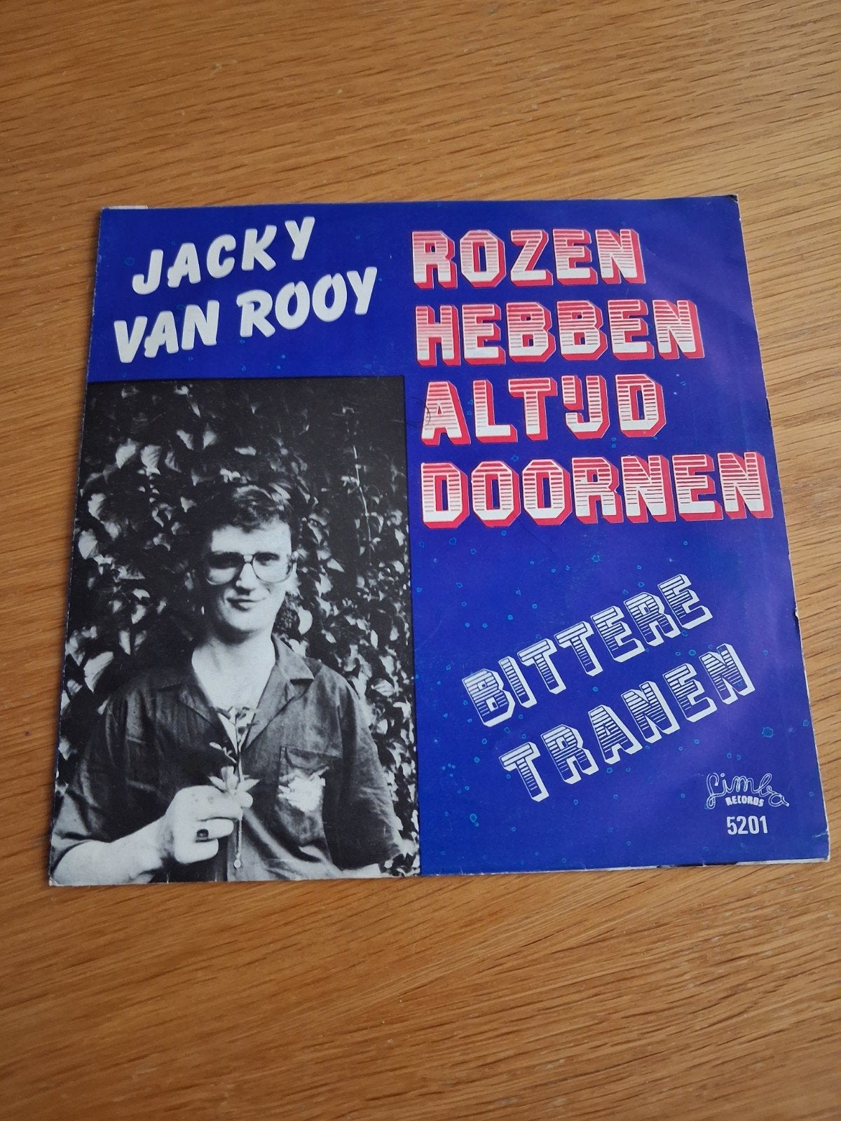 JACKY VAN ROOY HOES VINYL NIEUWSTAAT, Cd's en Dvd's, Vinyl | Nederlandstalig, Ophalen of Verzenden, Zo goed als nieuw, Overige formaten