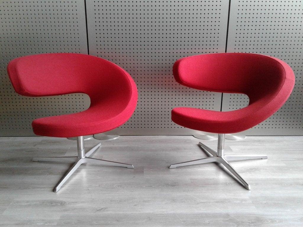 2x Variér (Stokke) Peel Club (Dieprood), In Nieuwstaat!