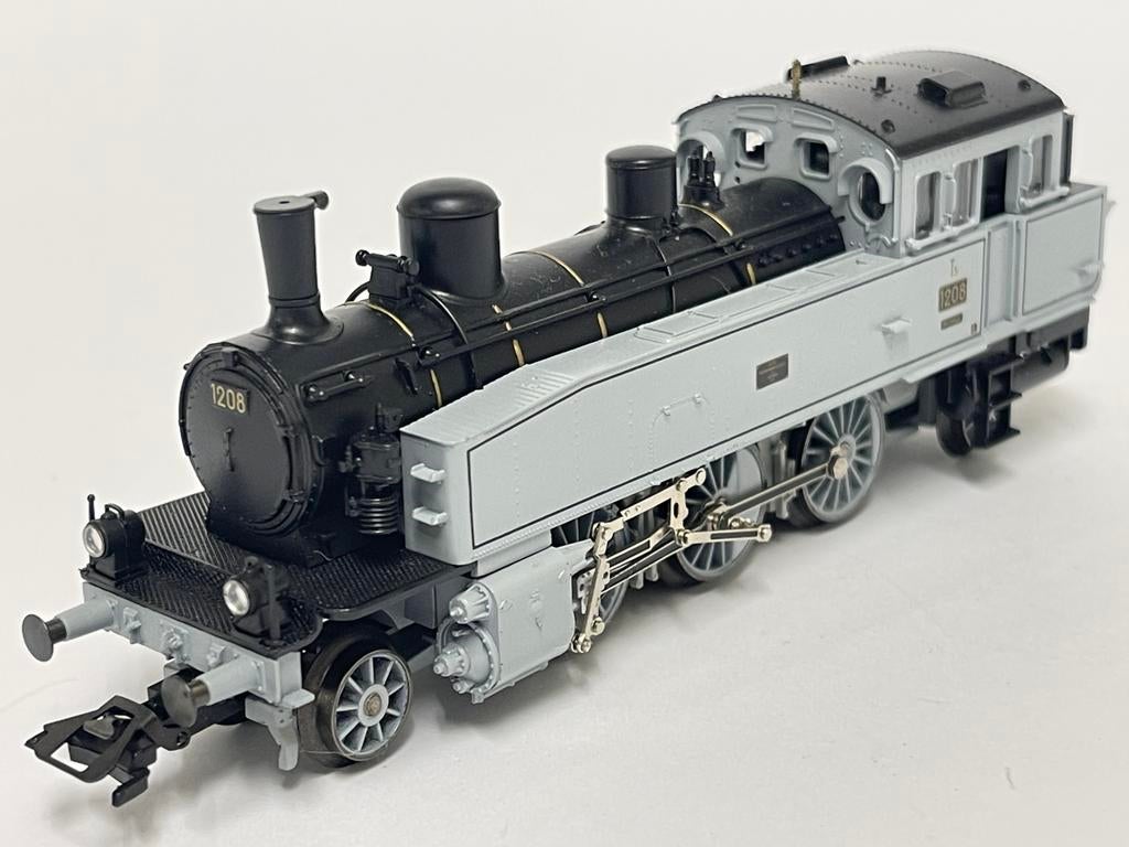 ** NIEUW ** Märklin 3412 ** Stoomloc Klasse T5 1208 K.W.St.E, Wisselstroom, Locomotief, Nieuw, Ophalen of Verzenden