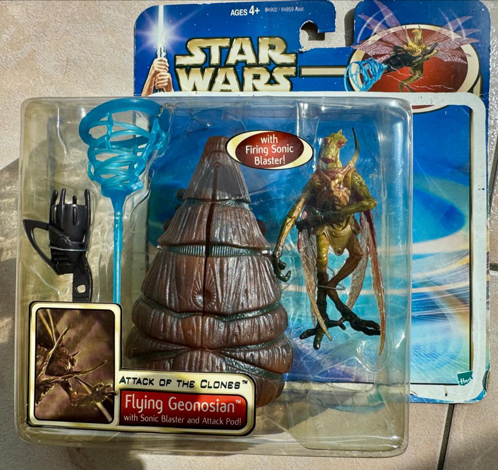 Star Wars AOTC Flying Geonosian Actiefiguur Nieuw, Ophalen, Nieuw, Actiefiguurtje