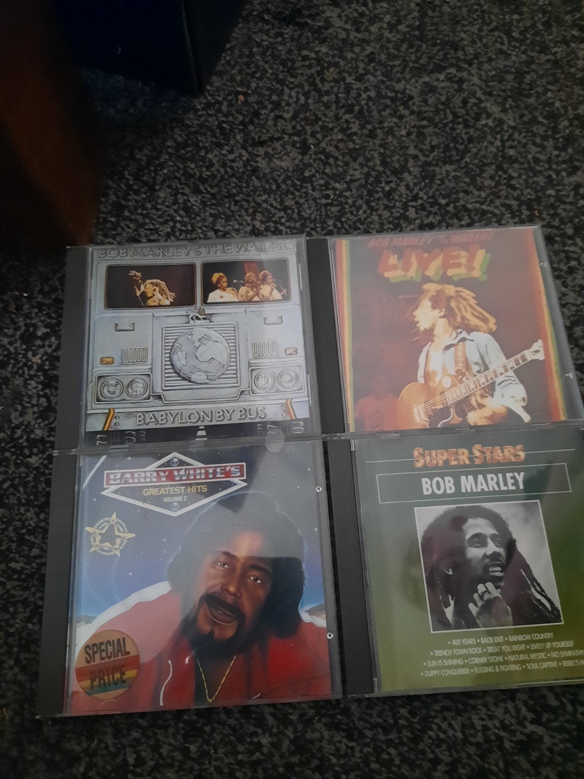Bob Marley & Barry White CD Collectie (4 stuks), Ophalen of Verzenden, Gebruikt