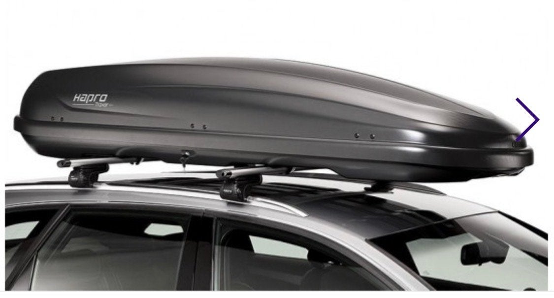 Dakkoffer Hapro Carver 6.5 Anthracite (430 Liter), Ophalen, Zo goed als nieuw