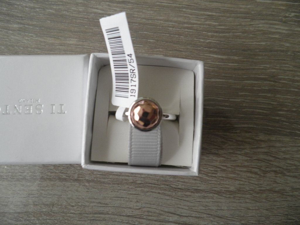 Ring ti sento milano 1917sr/54, Nieuw, Ophalen of Verzenden, 17 tot 18, Dame