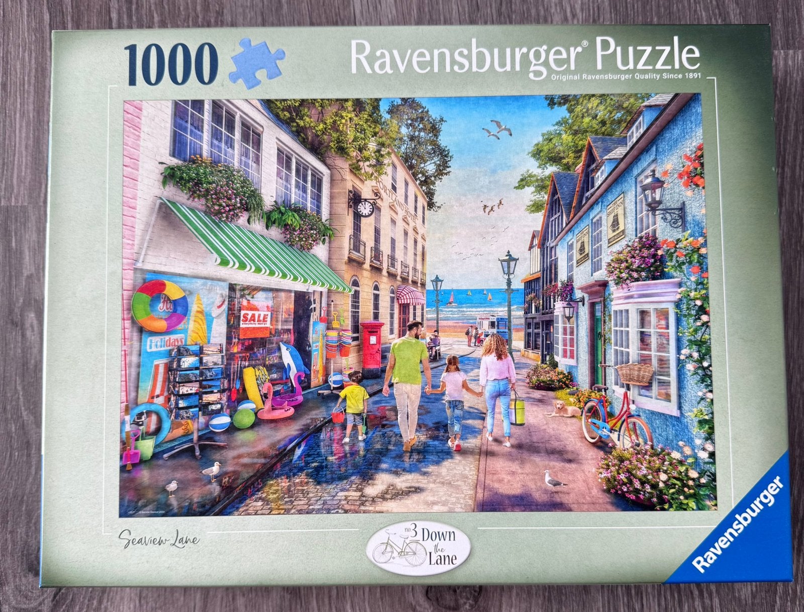 Ravensburger puzzel 1000 stukjes - Graves Lane, Ophalen of Verzenden, 500 t/m 1500 stukjes, Zo goed als nieuw