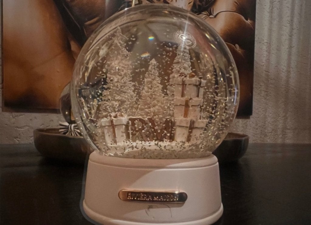 Snow globe Rivièra Maison RM, Ophalen, Zo goed als nieuw, Meerkleurig, Glas