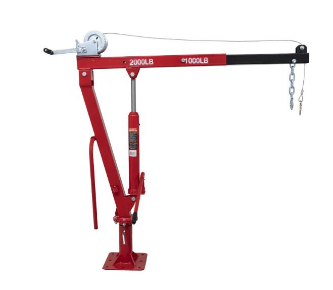 Hydraulische Aanhangwagenkraan 900KG – €249,- – Nieuw, Nieuw, Outlethal, Outlethal, Ophalen