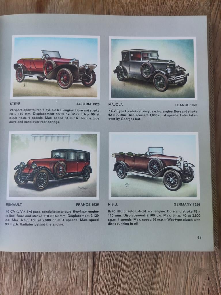 Illustrated Motor Cars of the World 1967 - Piet Olyslager, Boeken, Ophalen of Verzenden, Gelezen, Algemeen