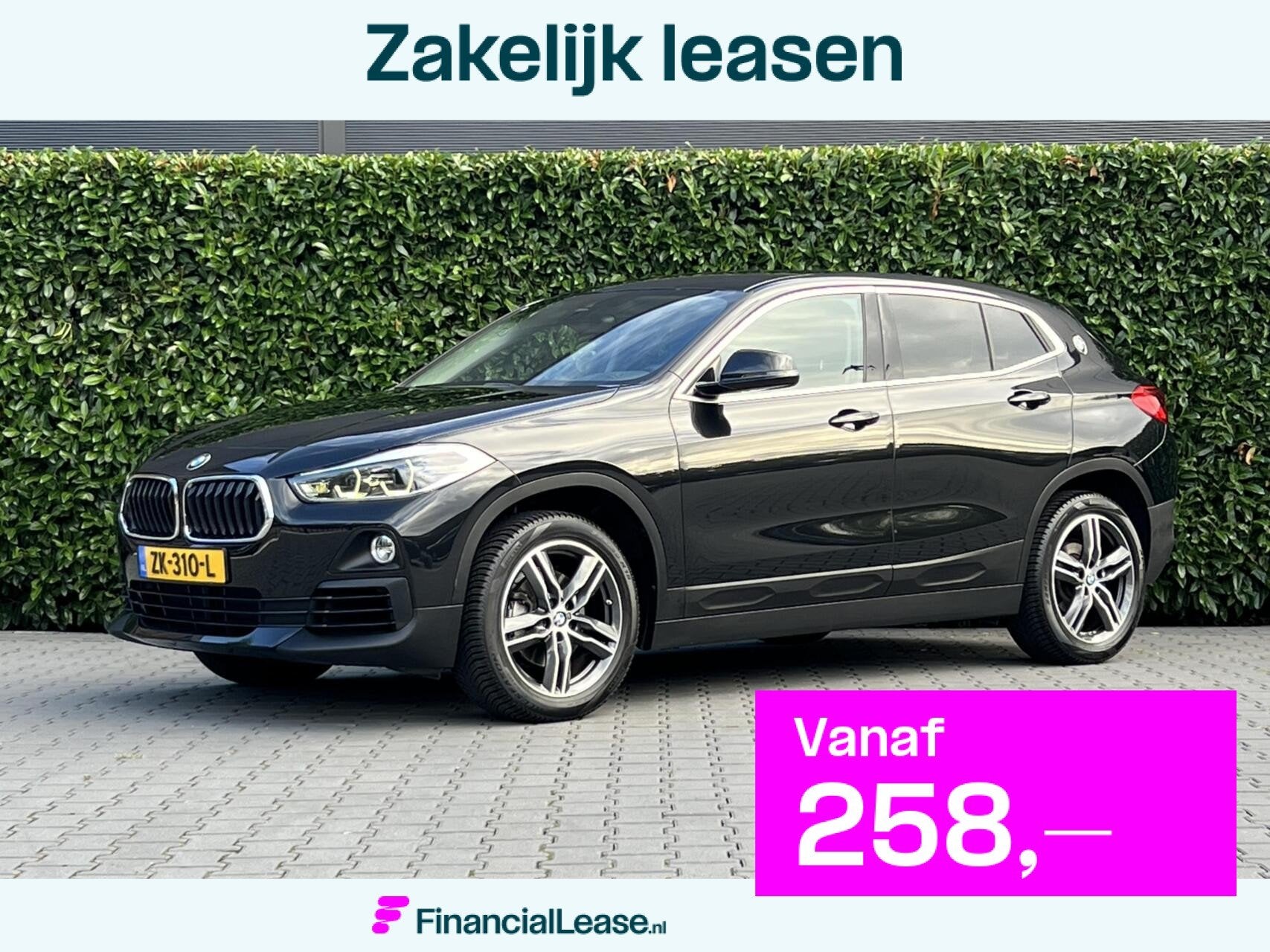 BMW X2 sDrive18i Executive Edition NL AUTO, NAP LOGISCH, NAV, Voorwielaandrijving, Gebruikt, Zwart, Origineel Nederlands
