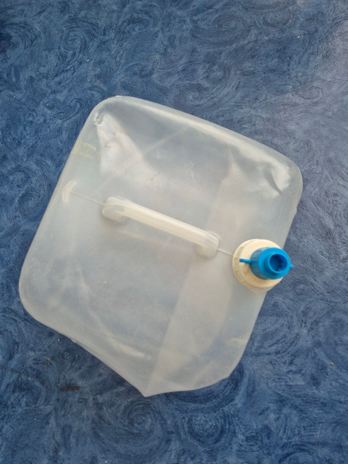 Opvouwbare waterzak - Handig voor kamperen/outdoor, Ophalen of Verzenden, Gebruikt