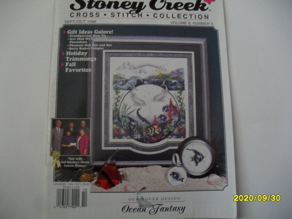 NIEUW patroonboek Stoney Creek vol. 8. Verkoop Ook DMC garen, Ophalen of Verzenden, Nieuw, Handborduren, Patroon