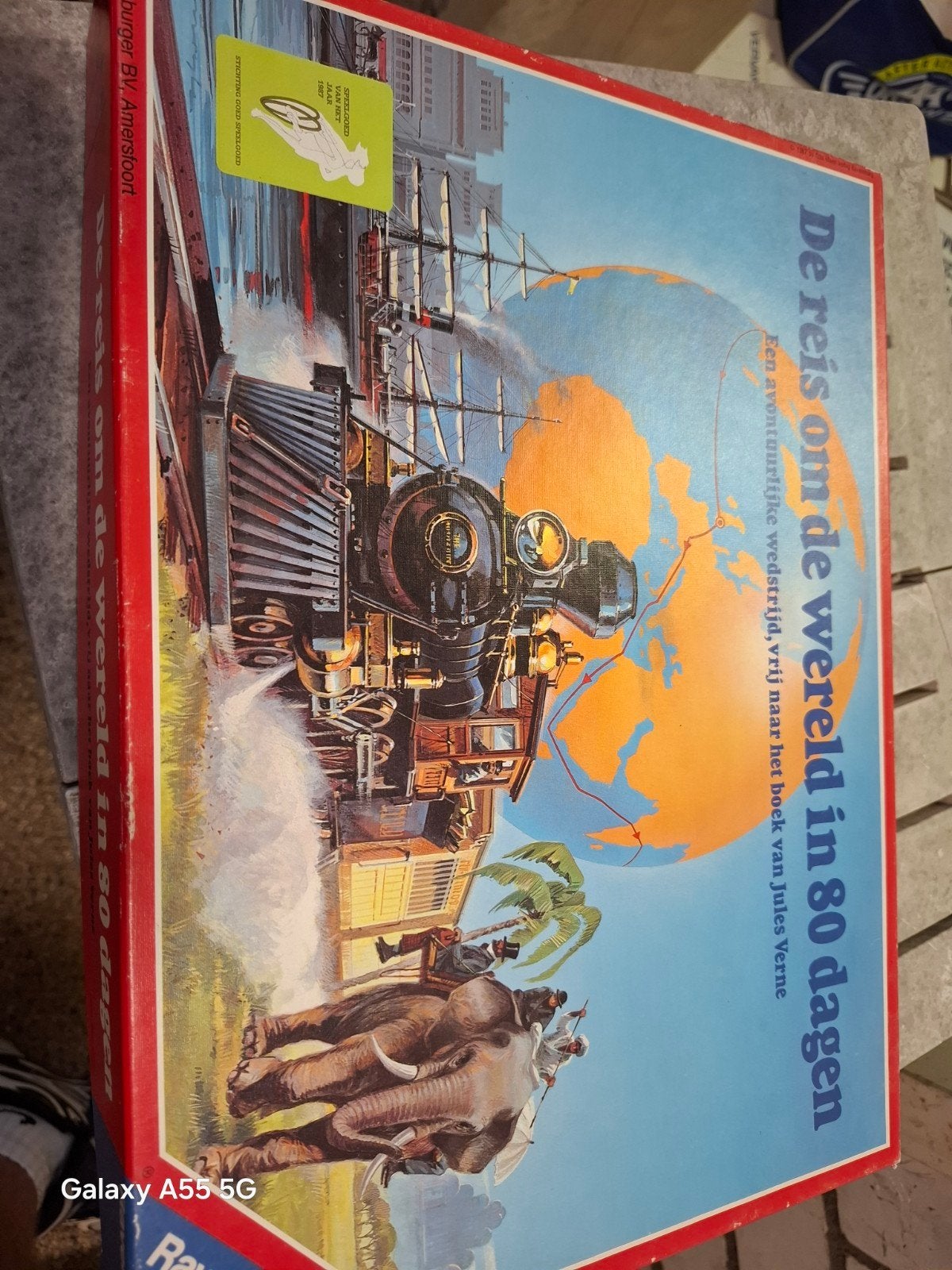 De Reis om de Wereld in 80 Dagen - Ravensburger Bordspel, Hobby en Vrije tijd, Gezelschapsspellen | Bordspellen, Gebruikt, Ravensburger B.V.