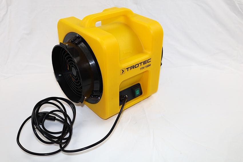 Trotec Transport Ventilator TTV 1500 Axiaal + slangen, Ophalen of Verzenden, Nieuw, Overige