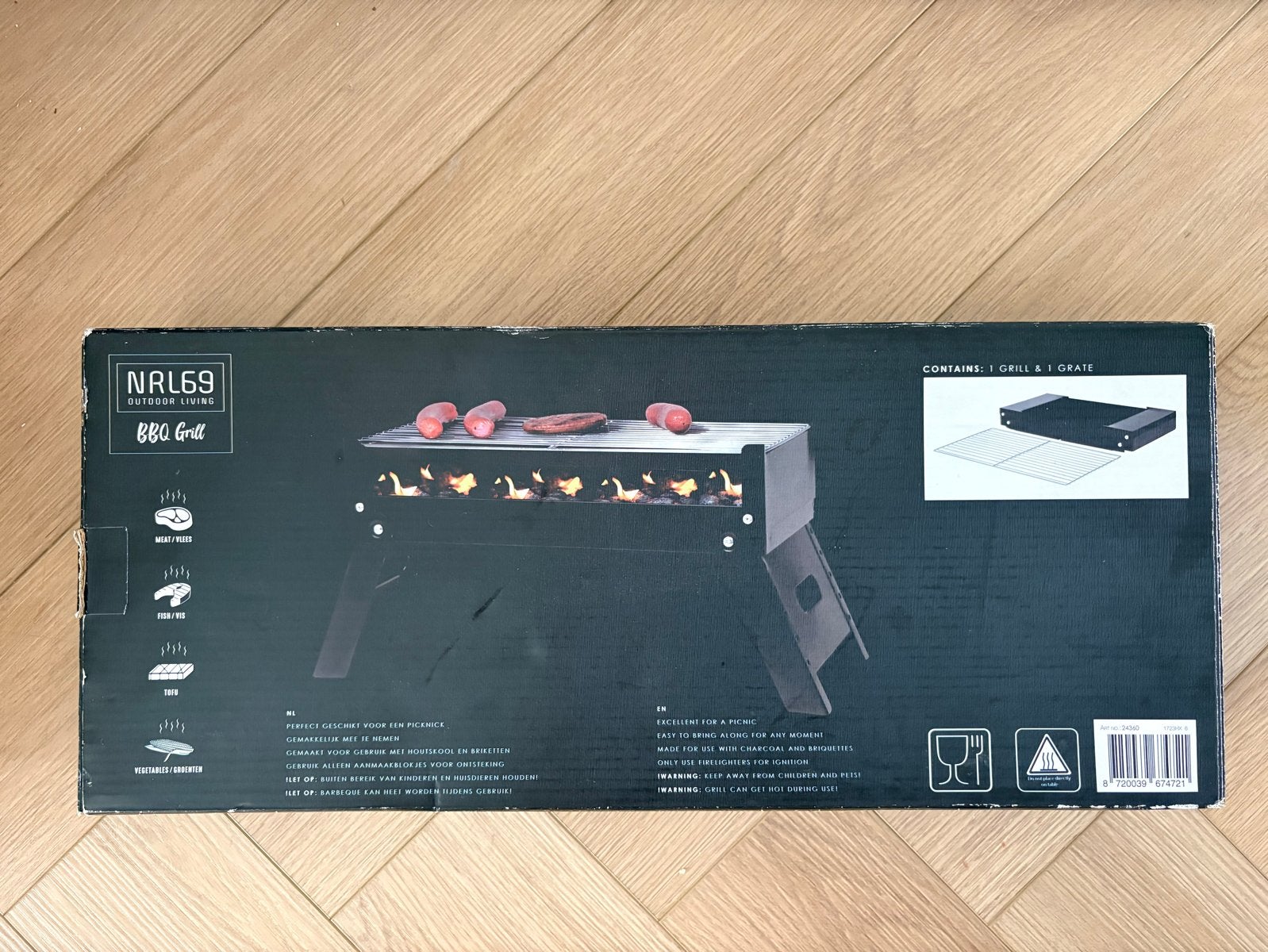 NRL69 BBQ Grill - Outdoor Living, Ophalen of Verzenden, Nieuw