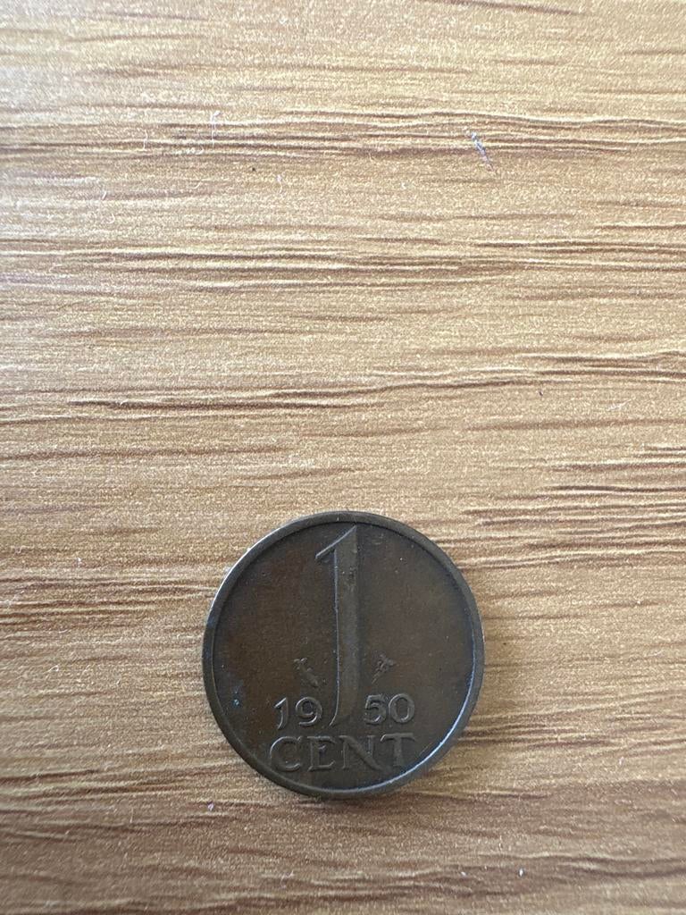 Nederland 1 Cent 1950 Koningin Juliana, Postzegels en Munten, Munten | Nederland, Ophalen of Verzenden, Koningin Juliana, 1 cent