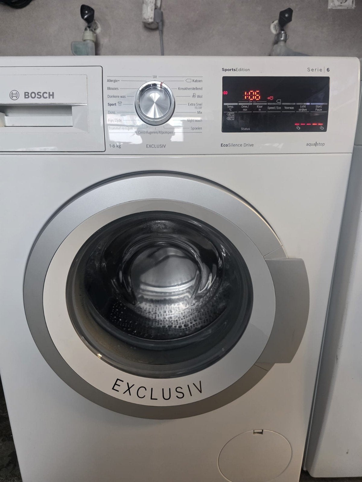 Bosch Serie 6 Exclusiv Wasmachine - 8 kg, EcoSilence Drive, Ophalen of Verzenden