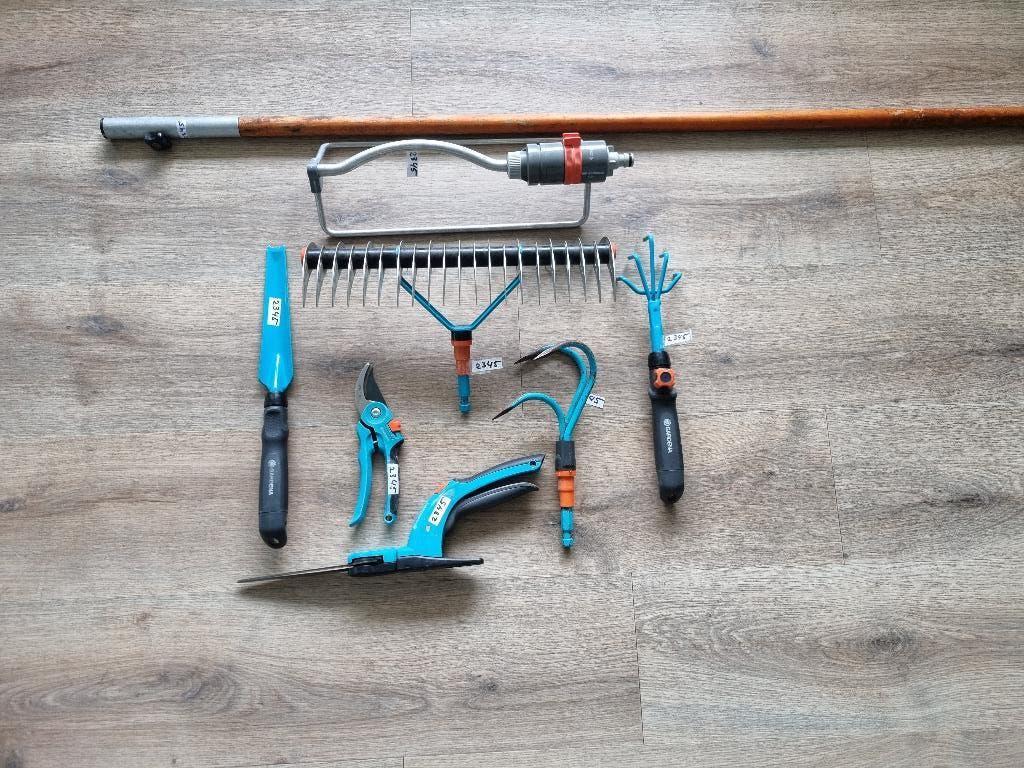 8 maal Gardena tuingereedschap, Ophalen, Zo goed als nieuw, Overige soorten, Gardena