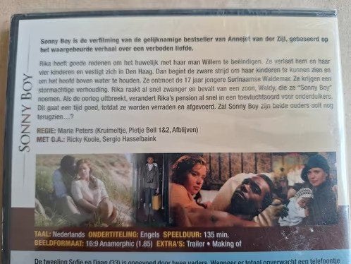 Dvd box Sonny boy en Jackie h3, Vanaf 12 jaar, Ophalen of Verzenden, Nieuw in verpakking, Drama