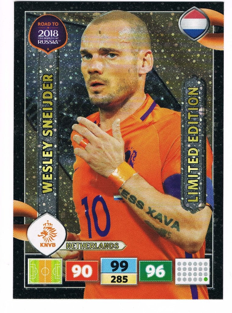 Wesley Sneijder - Ansichtkaartformaat - Panini, Ophalen of Verzenden, Zo goed als nieuw